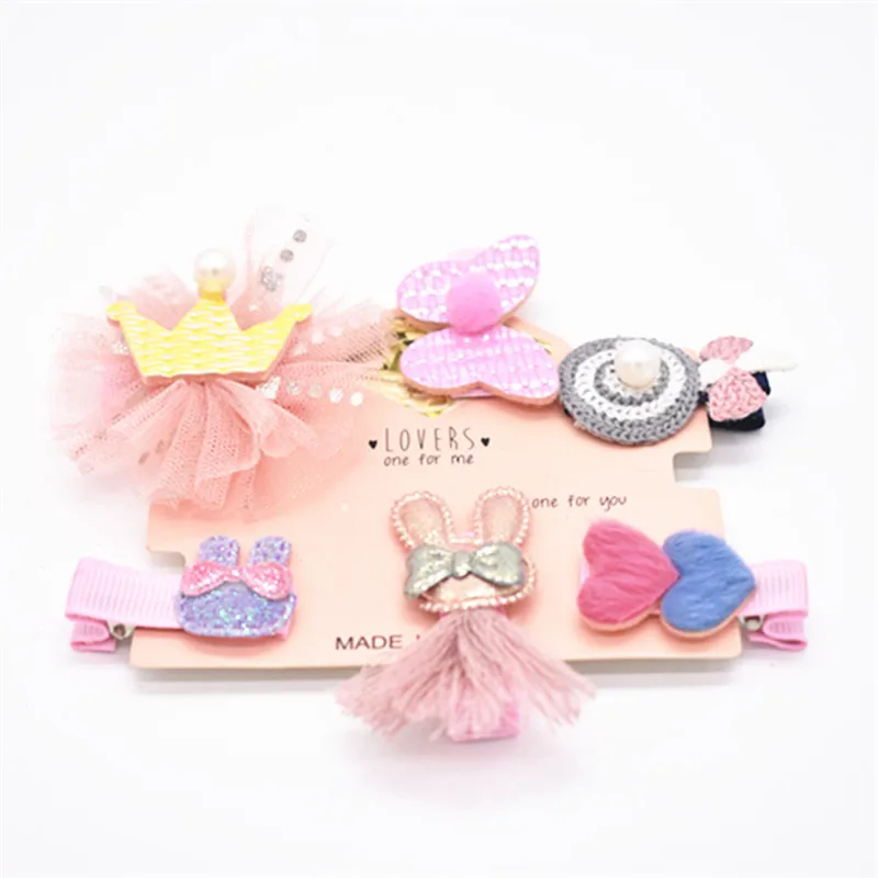 6 шт./комплект детские заколки для волос | Аксессуары одежды