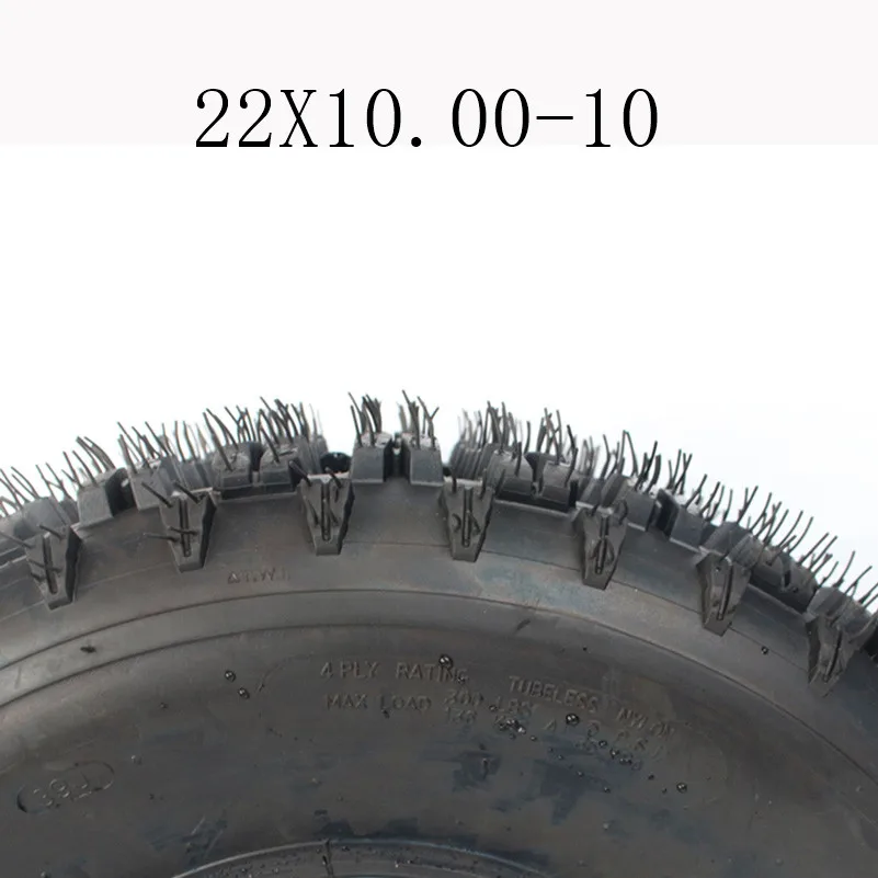 2 шт. высококачественные 10 дюймов ATV шин 22x10. 00-10 4 колеса vehcile двигатель цикл подходит для маленьких ATV передние или задние колеса