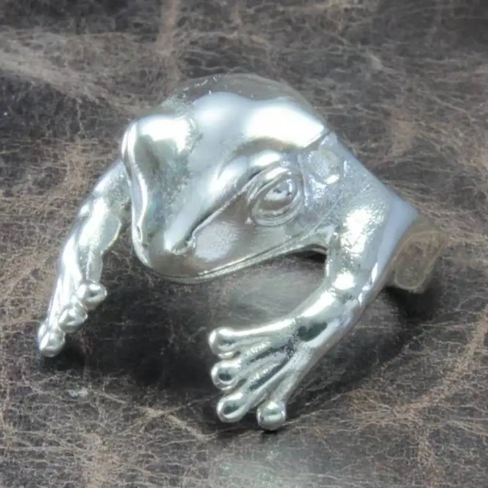 

Creative Animal Frog Ring Alloy Opening Adjustable Men&Women Punk Vintage Ring Couple Fashion Gift Jewelry