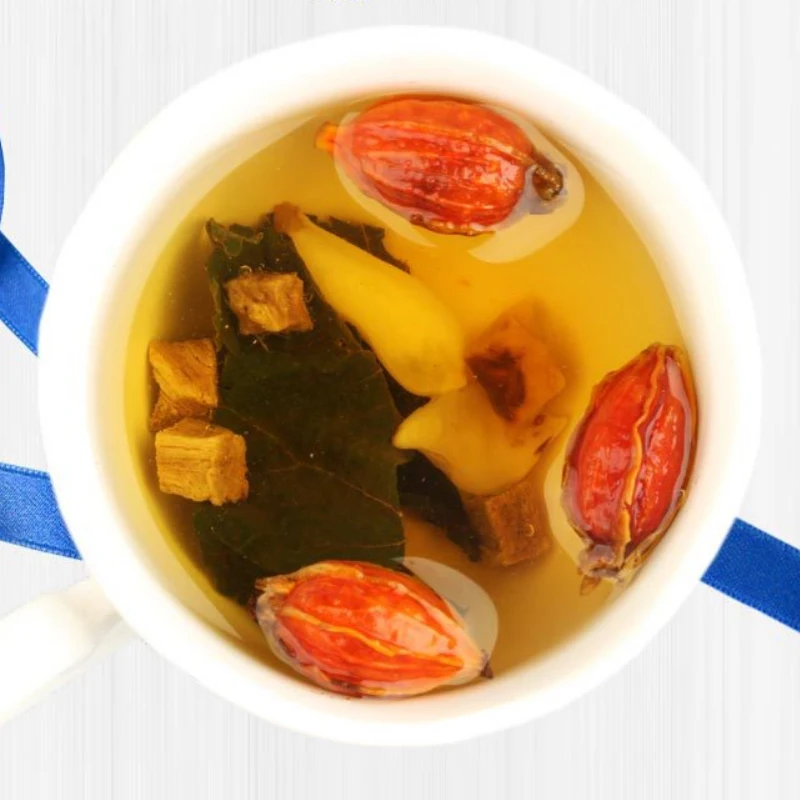 

Qiao Yuntang Chicory Gardenia Tea, gift box tea, has the effect of clearing heat and detoxification, treating gout, hemostasis a