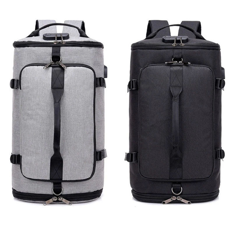 USB Противоугонный рюкзак для спортзала мужская спортивная сумка фитнеса