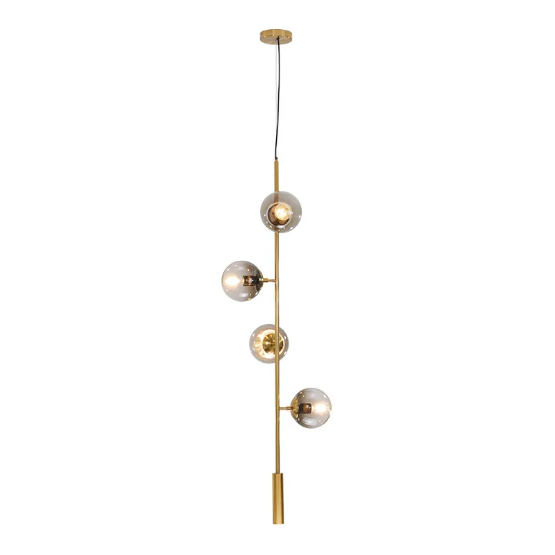 

Nordic Glass Ball Chandelier Lighting Bubble LED Hanging lamps Modern Dinning room Kitchen Light Fixtures Home Decor Luminaire