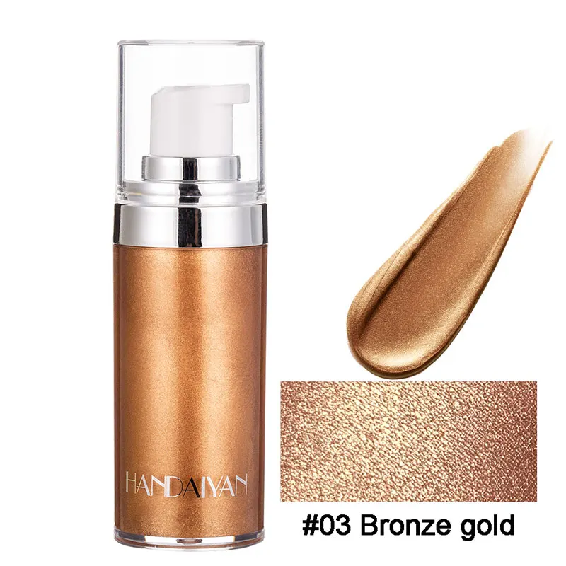 20ml Silky Texture Highlighter For Whole Body Liquid Emulsion High Gloss Moisturizing Beauty | Красота и здоровье
