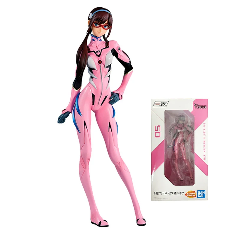 Оригинальная фигурка Аниме EVA экшн-фигурка Мари макинами знаменитый костюм для