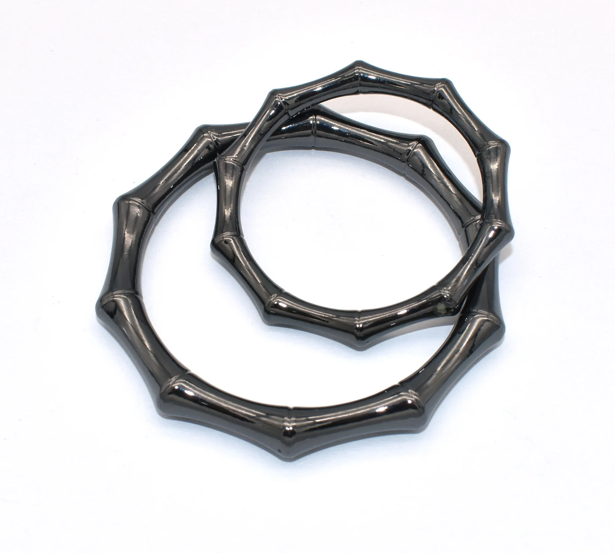 

O Ring Decorative Ring Loop Buckle Zinc Alloy Buckle 50mm/38mm DIY Jewelry Charm Accessories Belt Bag Leather Hardware Gunmetal