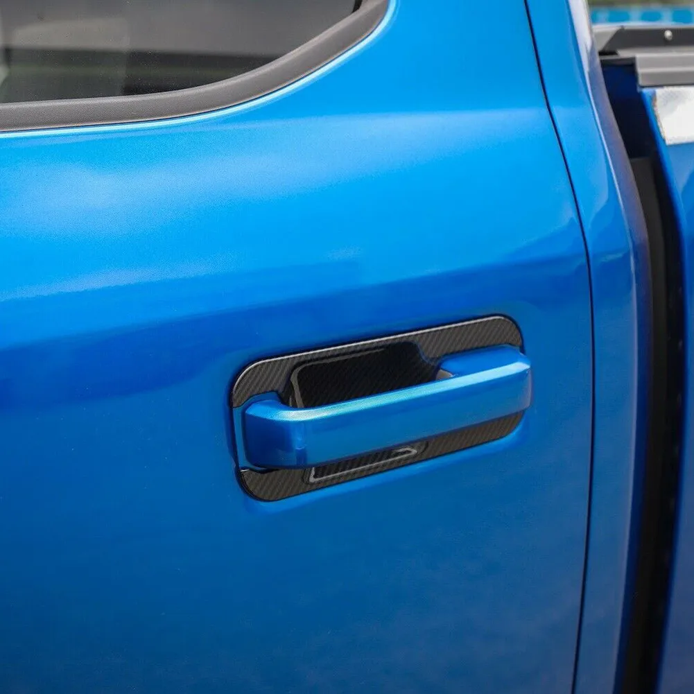 

8 Pcs Bowl Handle Frame Trim Easy To Install For Ford F150 14-20 Outer Door
