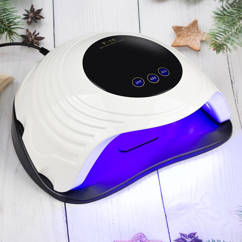 

168W UV Led Nail Lamp for Manicure 54pcs LEDs Fast Drying Nail Dryer Gel Varnish Polish UV Lamp Curing Ice Lamp with LCD Display