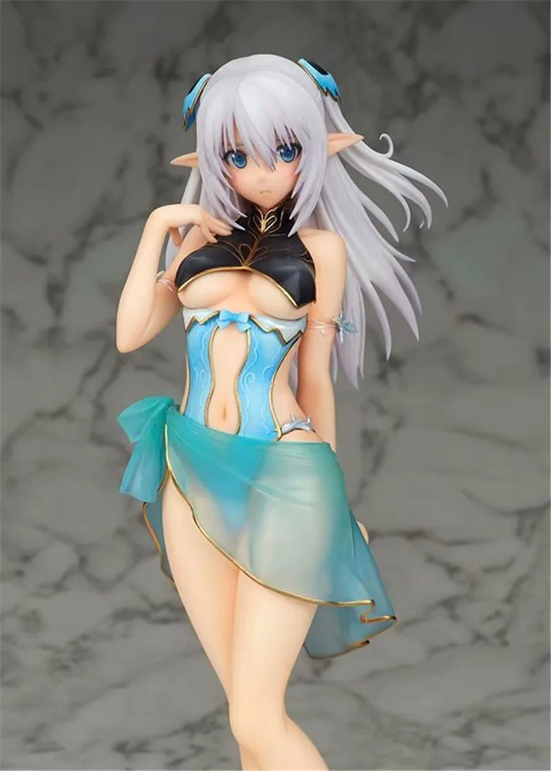 

Anime Figure Toys Shining Blade Heroines Allina Swimsuit Ver Princess Elf PVC Action Figure Toys Collection Model Game Doll
