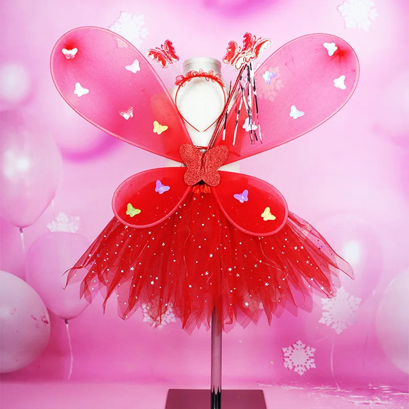 Новинка 4 шт./компл. светильник Кая мини юбка для маленьких девочек головные уборы