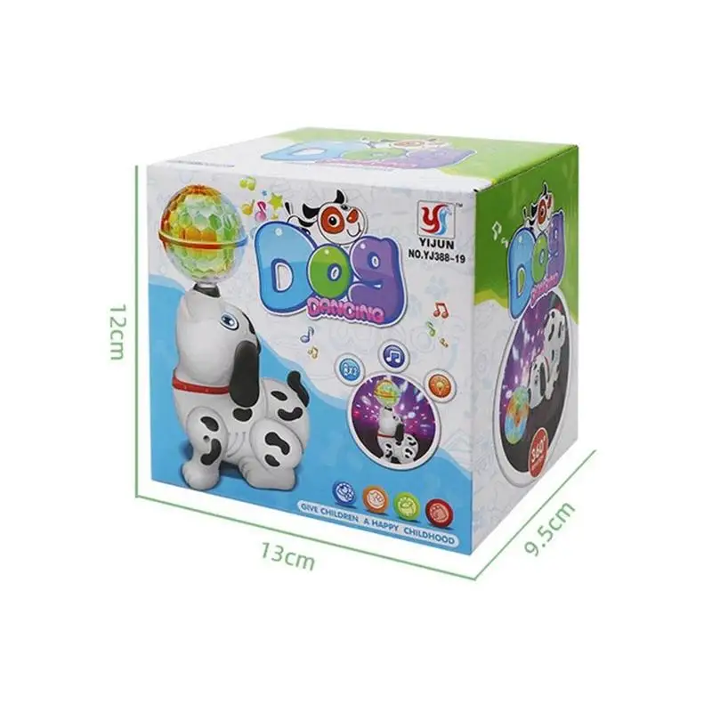 

Kids Music Light Toys Electronic Walking Dancing Smart with Lights Gift Interactive Kids Xmas Dog Music Robot Children Play D3H8