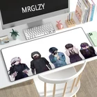 Большой коврик для мыши MRGLZY, Токийский Гуль, канеки Кен 40*90 см, популярный аниме игровой периферийный коврик для мыши, компьютерные аксессуары, Настольный коврик