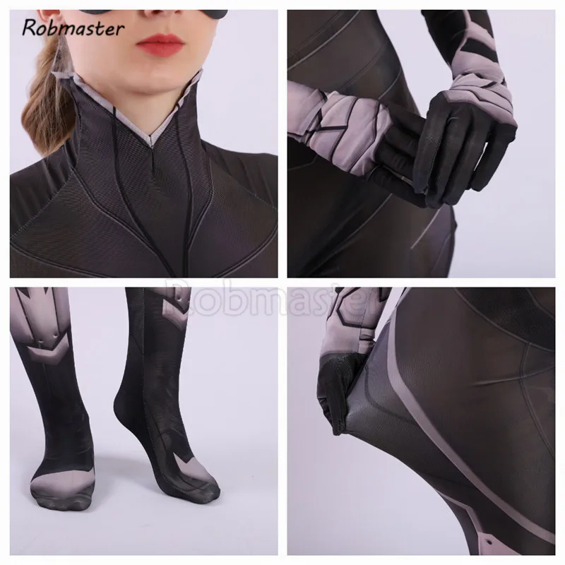 Костюм-комбинезон женский с 3D-принтом бессонница | Тематическая одежда и