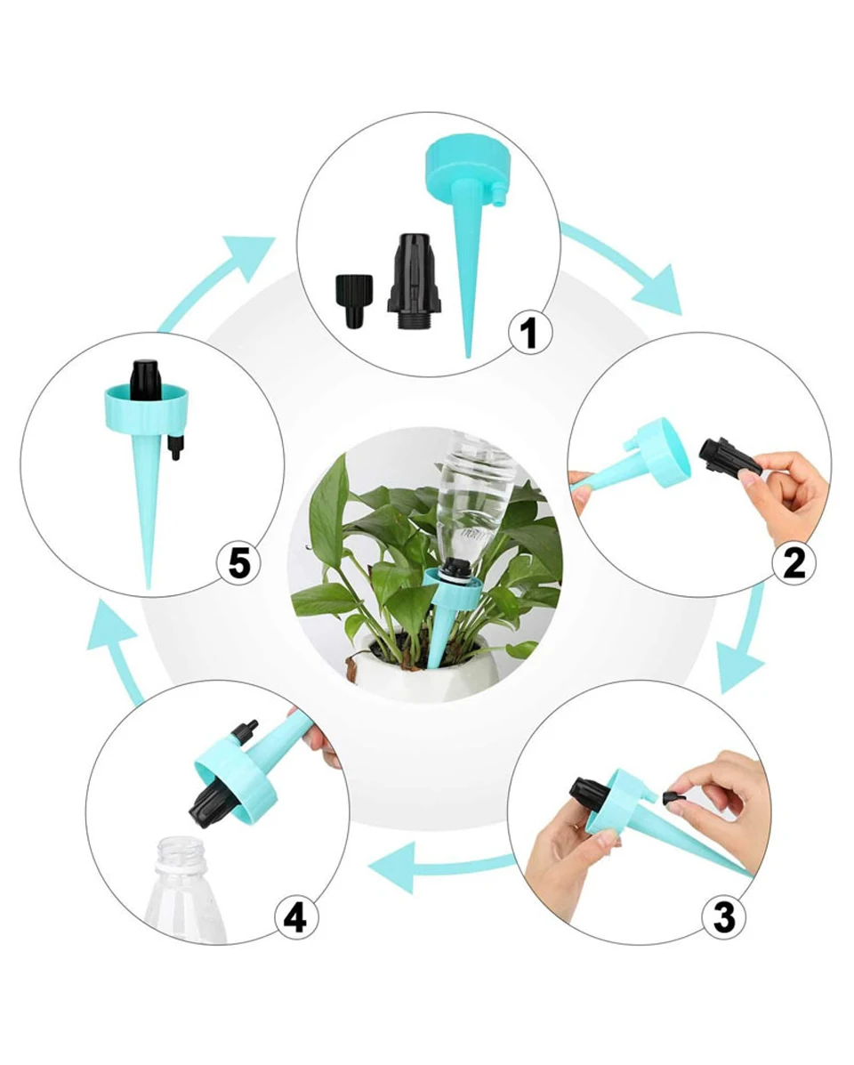 6 шт. набор для автоматического полива комнатных растений|Наборы полива| |
