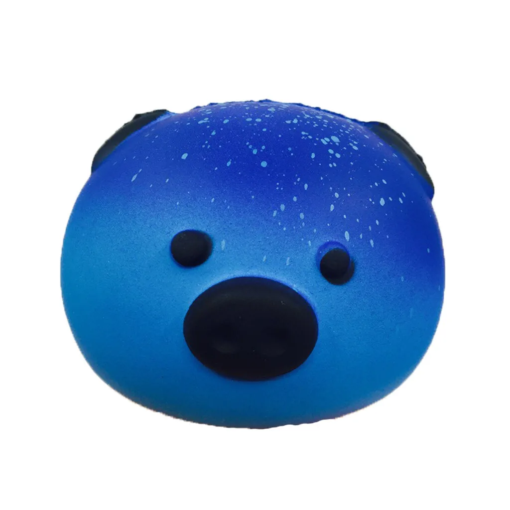 

Simulation Starry Little Pig Exquisite Fun Galaxy Pig Cream Scented Slow Rising Squeeze Toys Phone Charm Decompression Slow Toys