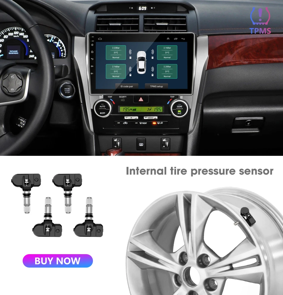 Для Toyota Camry 8 50 55 2012- Android 8,1 2 Din автомагнитола 2G+ 32G coche плееры навигация gps головное устройство RDS тюнер 2din