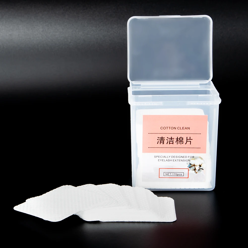 Средство для удаления клея наращивания ресниц хлопковые бумажные салфетки клей