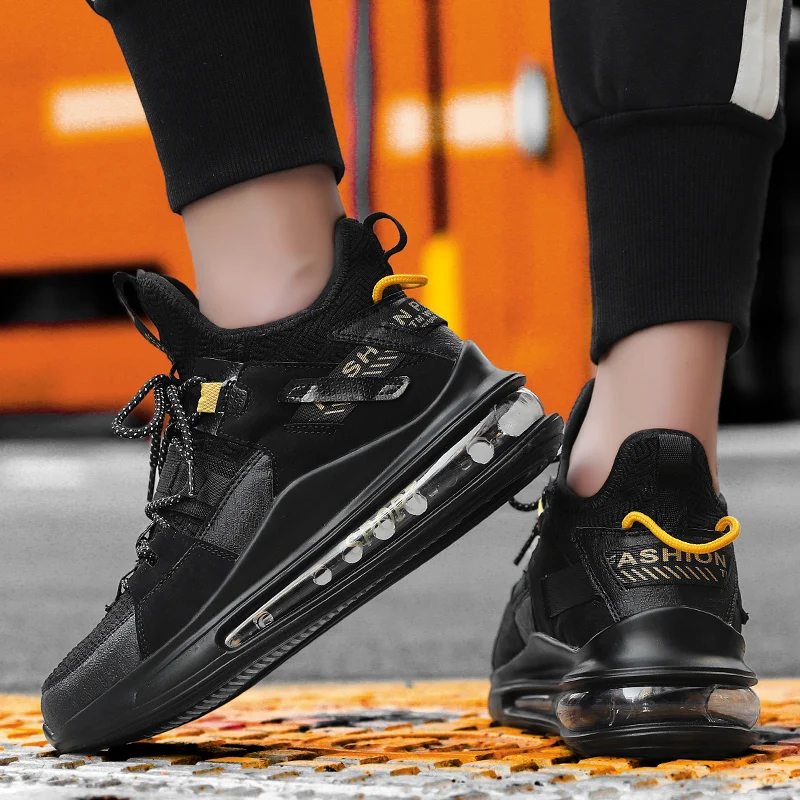 

Men Casual Shoes Outdoor Fashion Men Shoes Comfortable SneakersBreathable for Men Leisure Shoes Joker simple