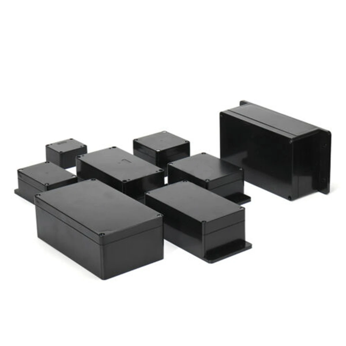 Водонепроницаемый черный корпус сделай сам для инструментов из АБС пластика