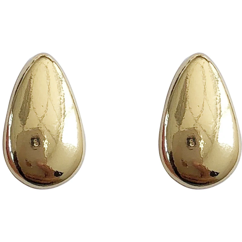 

S925 needle simple stud earrings 2020 new fashion high-end sense earrings simple cool style earrings