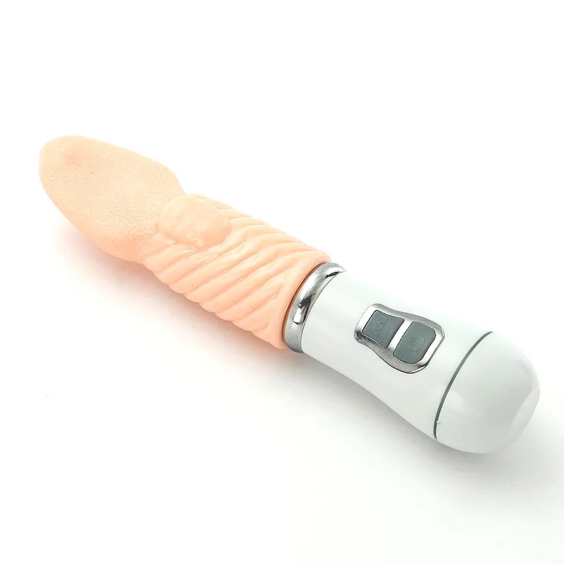 USB зарядка 12 Скоростей G Spot фаллоимитатор языка вибратор для женщин Вибрация