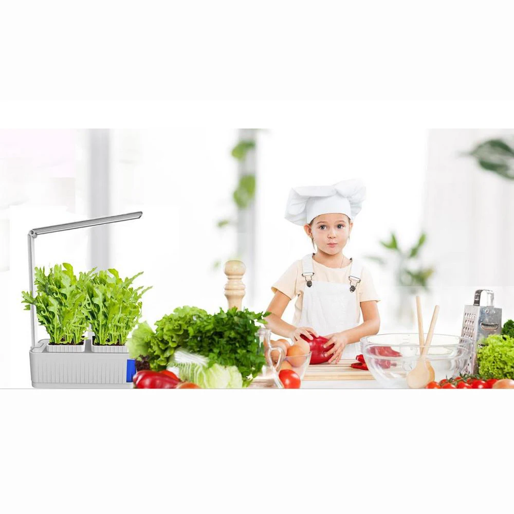 Ростовая лампа для комнатных растений, посевная коробка, самопоглощение, цветочно-овощное безпочвенное выращивание, светильник для роста, интеллектуальный горшок.