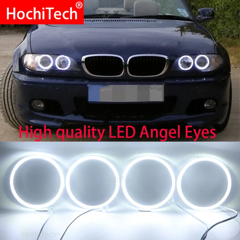 Для BMW E46 2004 2005 2006 проектор головной светильник супер яркий белого цвета 3528 SMD