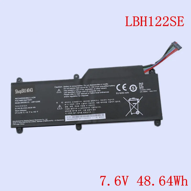 Новый оригинальный ноутбук Замена литий-ионная батарея LBH122SE для LG Uitrabook U460 U460-M.AFB5L U460-K AH5DK 7,6 V 48.64Wh/6250mAh