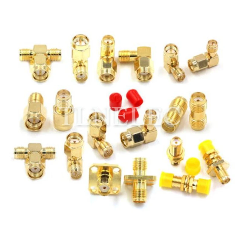 

1pcs SMA-KKY JKW JJ Male Female Converter RF Coaxial Adapter Radio Frequency 0-6G Gold-plated Tee Connector