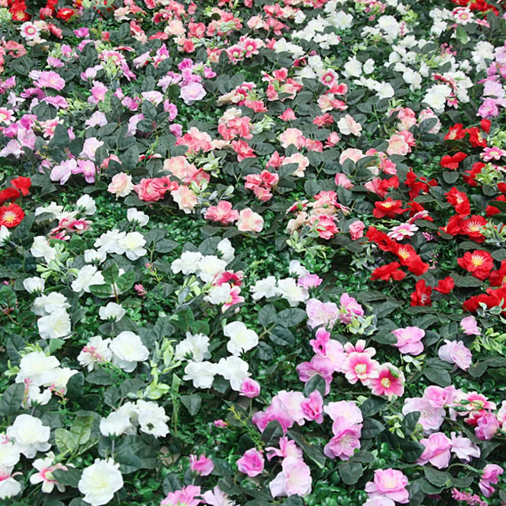

Artificial flower wall lawn wedding DIY background wall decoration artificial plant wall party Festival wedding