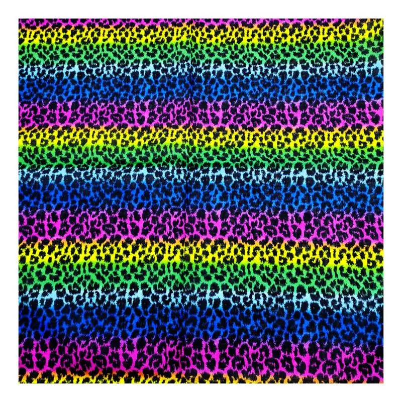 Богемный винтажный хлопковый квадратный шарф унисекс с леопардовым принтом