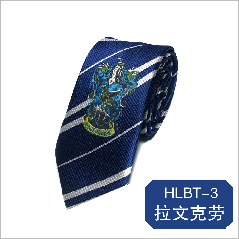 Галстук для колледжа Гриффиндор/Слизерин/Hufflepuff/Ravenclaw галстук для Хэллоуина персонажи, игровой костюм детское праздничное платье - Цвет: 7