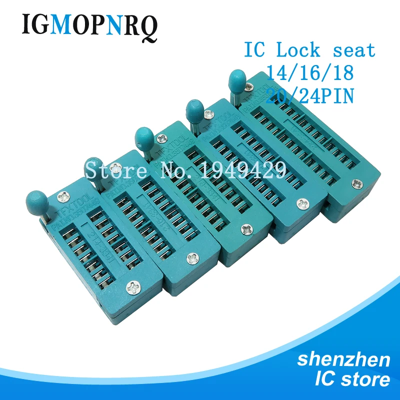 Универсальное гнездо ZIF IC для тестирования 1 шт