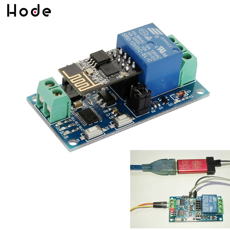 DC 12V ESP8266 2 бит WI-FI триггерный релейный модуль IOF интеллигентая (ый) Главная