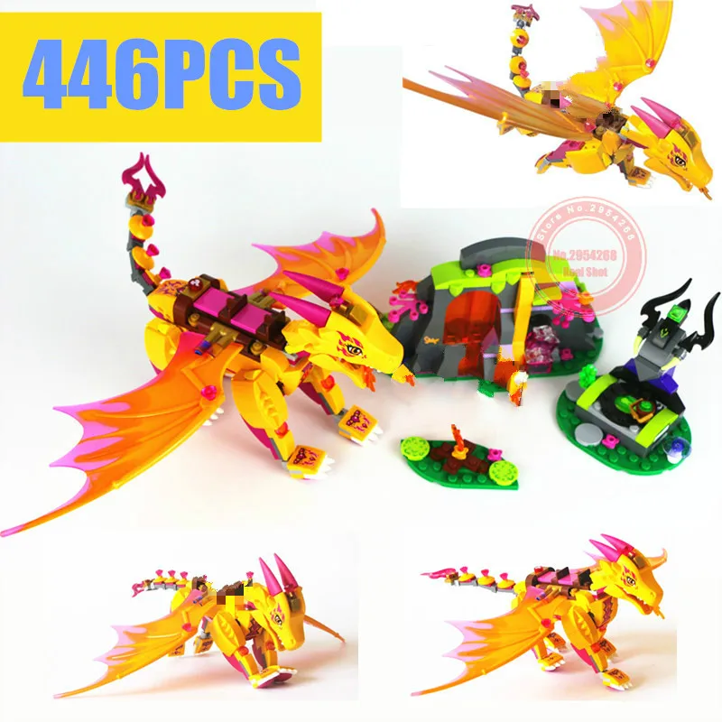 Новая серия сказочных драконов для девочек фигурки эльфов друзей строительные