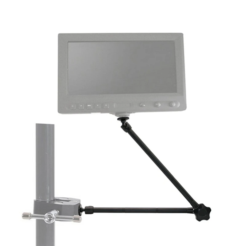 

20Inch Adjustable Articulating Friction Magic Arm with Hot Shoe Mount for LED Light DSLR Rig LCD Monitor