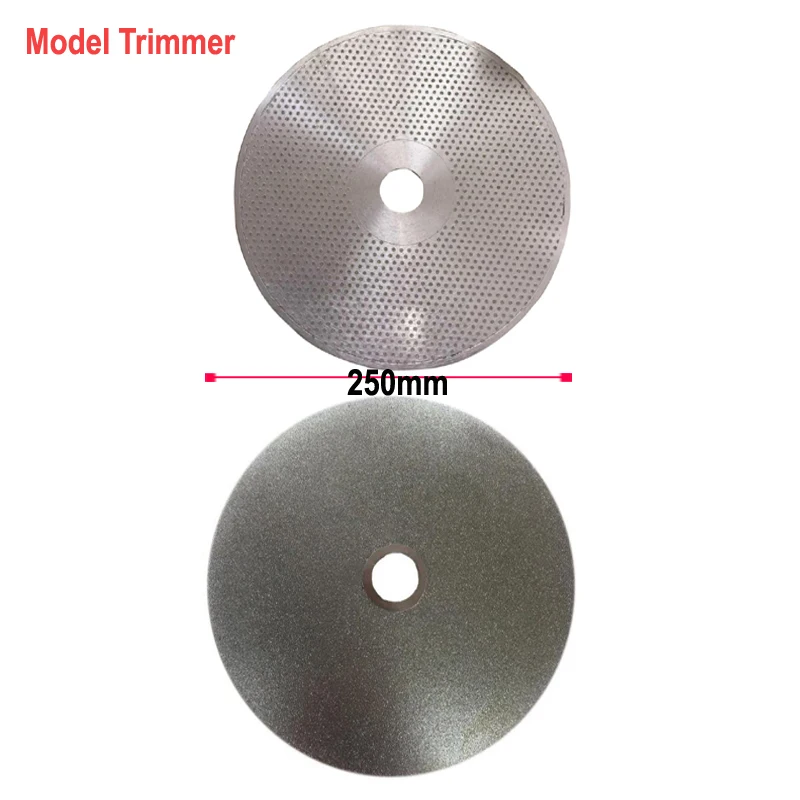 1PC Dental Lab Model Diamond Trimmer Wheel Single Sided On Cleaning Trimming Master Stone Counter Model Diameter 250mm 10 Inch