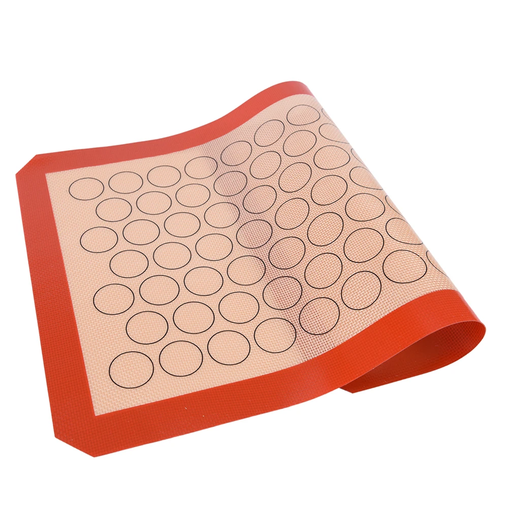 

New 1pc Non-Stick Silicone Baking Mat Pad Sheet Baking pastry tools Rolling Dough Mat Large Size for Cake Cookie Macaron