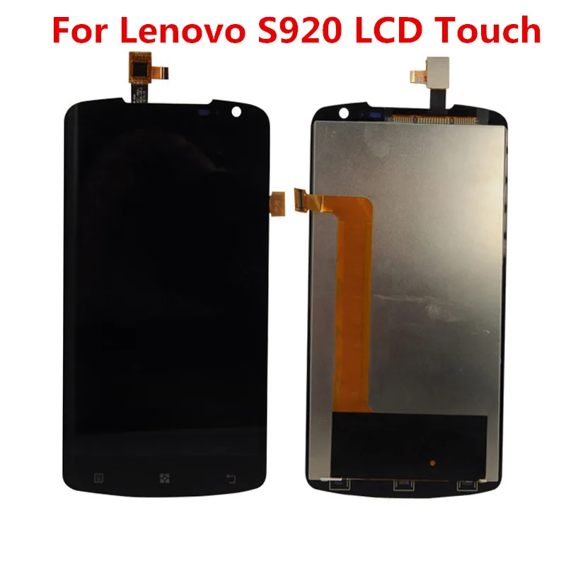 Для LENOVO S920 ЖК дисплей сенсорный экран дигитайзер для Lenovo LCD запасные части 5 3