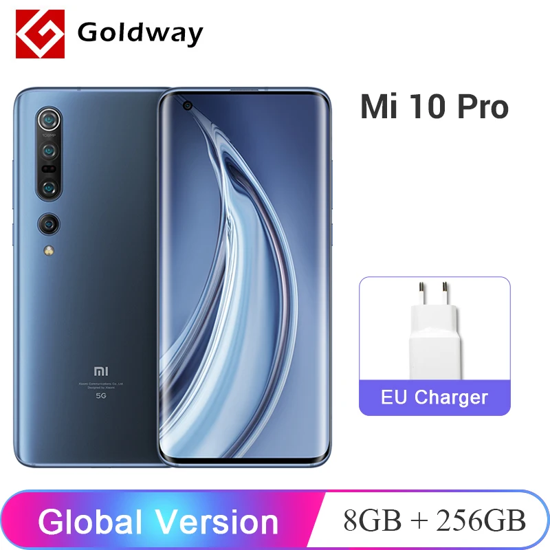 Глобальная версия смартфона Xiaomi Mi 10 Pro 256 ГБ 8 с процессором Snapdragon 865 6 67 &quot 90 Гц AMOLED