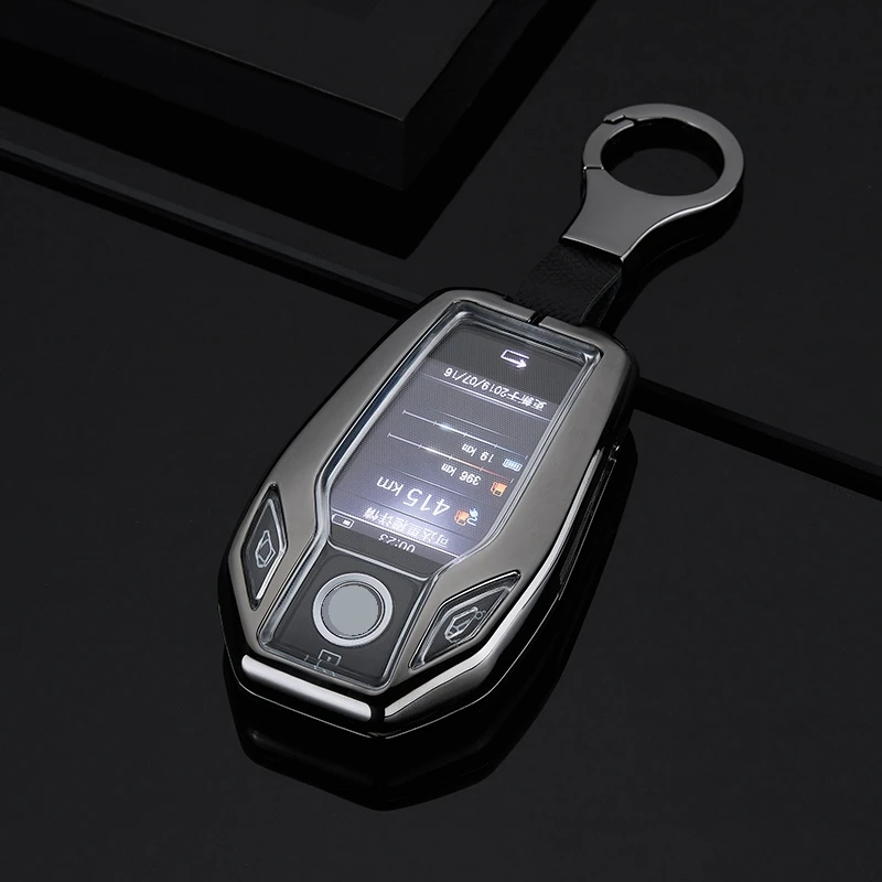 Автомобильный Гальванизированный сплав чехол для ключей кольцо BMW 2018 730i 740i 750i 7