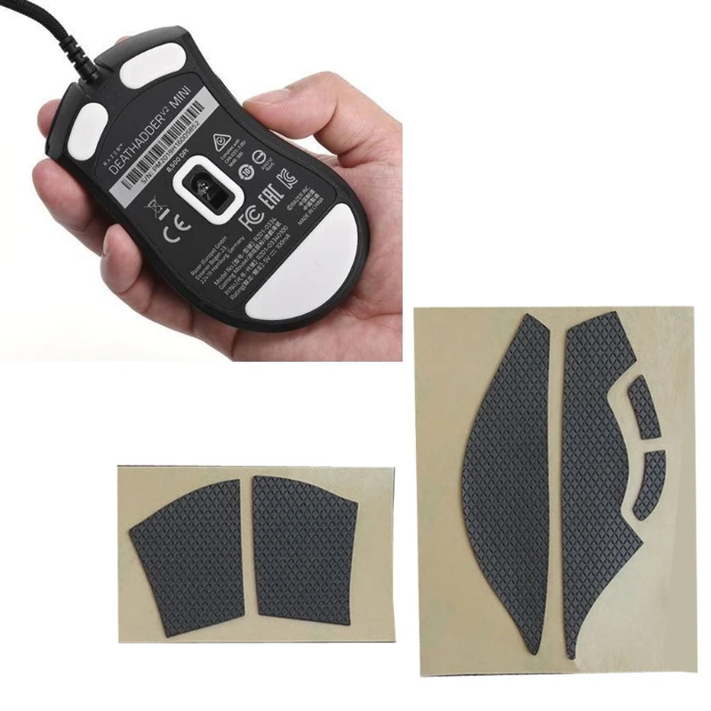 

Hotline Games Mouse Skates Side Stickers Sweat Resistant Pads Anti-slip Tape for razer Deathadder V2 Mini Mouse