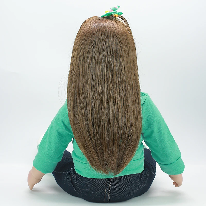 60 см реборн малыш кукла игрушка реалистичные виниловые принцесса ребенок с