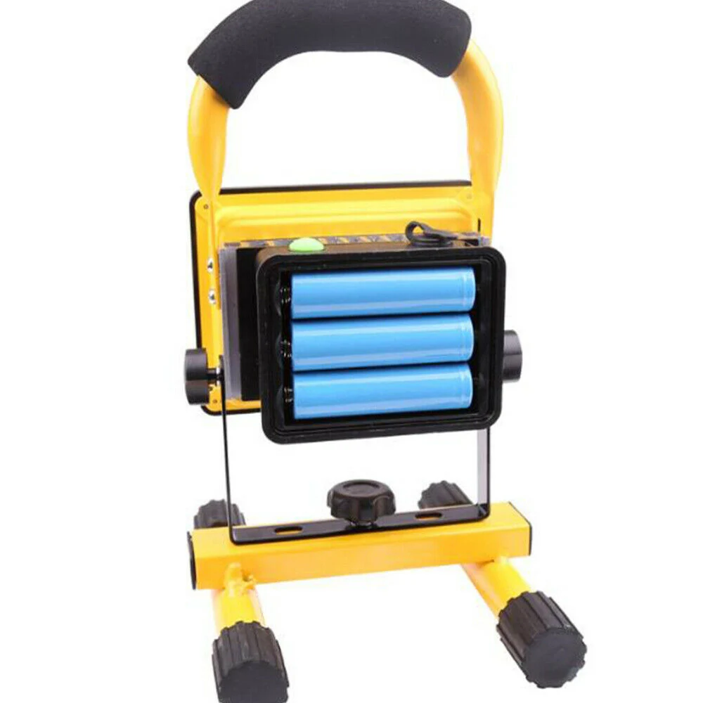 Satin Al 30W Taşınabilir Projektör LED USB şarj Edilebilir Akülü çalışma Alanı Projektör Kamp Balıkçılık Için Barbekü