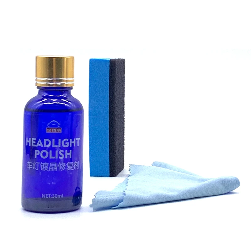 Раствор для ремонта автомобильных фар 30 мл жидкость от царапин и окисления |