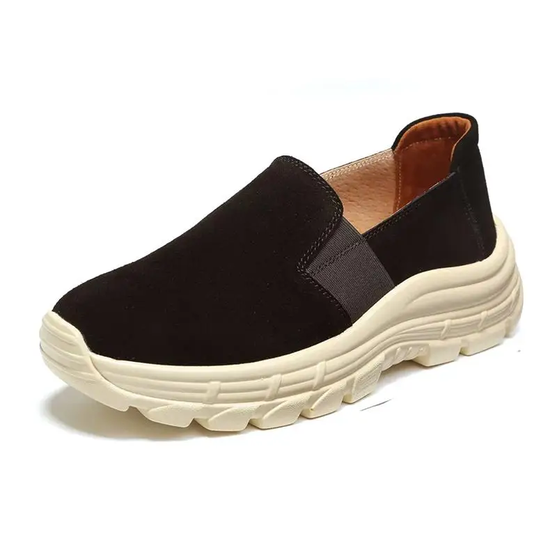 

Chunky Sneakers Woman Vulcanize Shoes Women 2021 Spring Platform Woman Flats Casual Sneakers Women Shoes Slip On Chaussure Femme