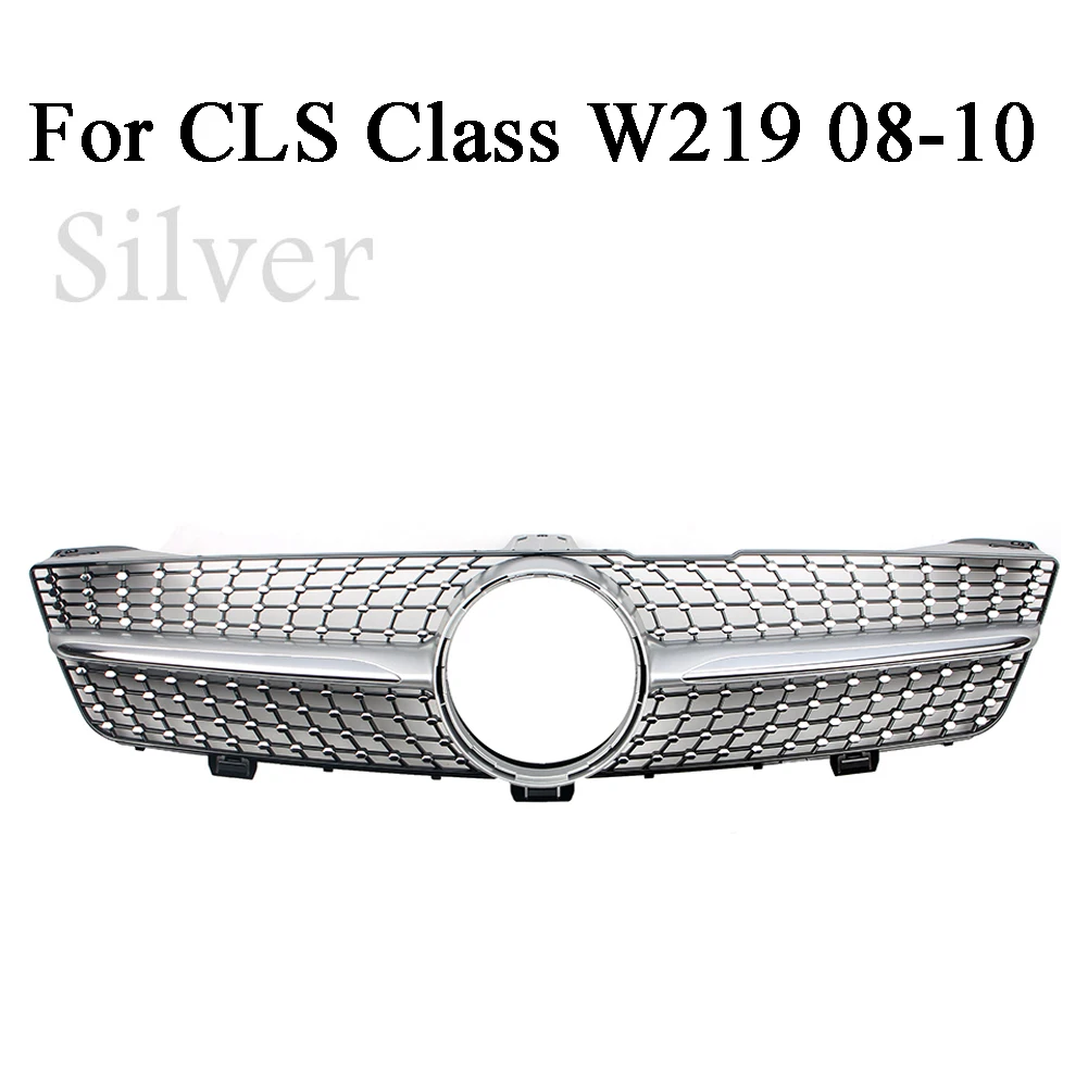 Передняя решетка для гоночного центра передний бампер Mercedes Benz W219 CLS Class 2008 2009 2010