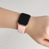 Silicone Strap For Apple Watch Band 42mm 45mm 38mm 44mm 40mm Smartwatch Rubber Sports Bracelet iwatch Series 7 se 4 5 6 8 Ultra 5