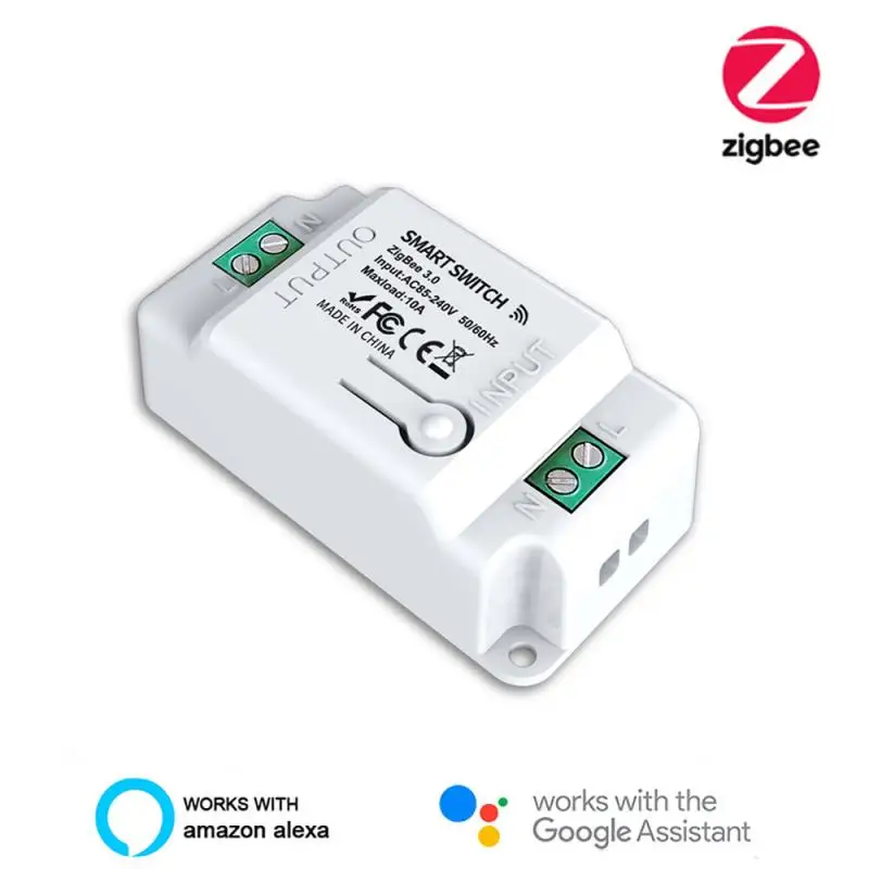 

Умный выключатель света Tuya Zigbee, универсальный выключатель «сделай сам» с приложением, работает с Alexa Google Home