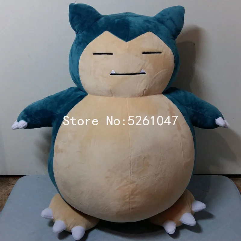 

Original Giant Snorlax Plush Toy Stuffed Animal Doll Anime Game 50cm Kid Gift