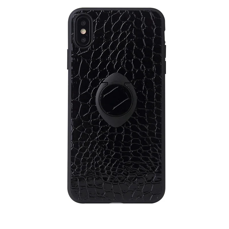Кожаный чехол для телефона IPhone 11 Pro Max Xr 6s 6 S 7 8 Plus X Xs Max samsung A50 A70 S10 Plus Мягкий чехол с кольцом-держателем Etui